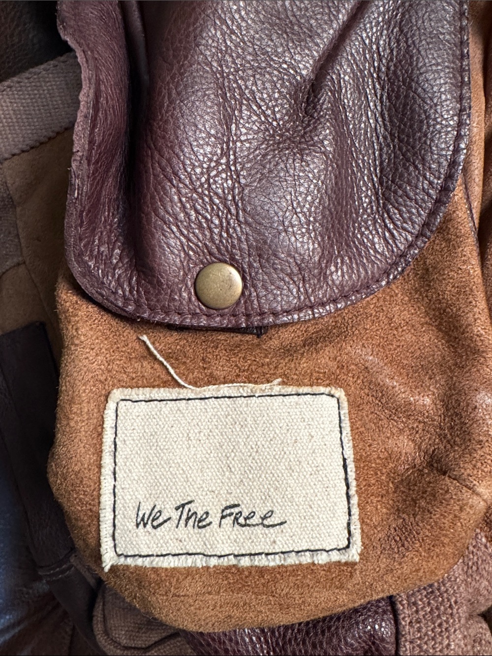 Unisex Multicolor Convertible Leather Bag - Picture 3 of 7